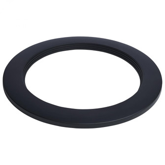 Regressed Wafer Downlight Retrofit Trim; 6 Inch; Matte Black Finish (27|80/2906)