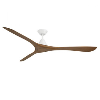 CARVE CEILING FAN 72IN (7200|FR-D2504-72-MW/DK)