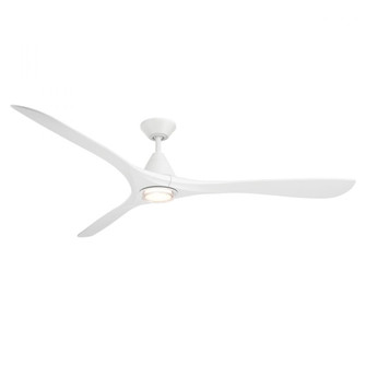 CARVE CEILING FAN 72IN W LIGHT KIT (7200|FR-D2504-72L-MW)