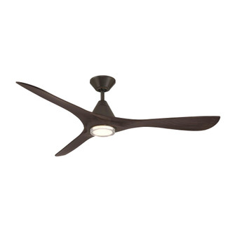 CARVE CEILING FAN 60IN W LIGHT KIT (7200|FR-D2504-60L-BZ/DW)