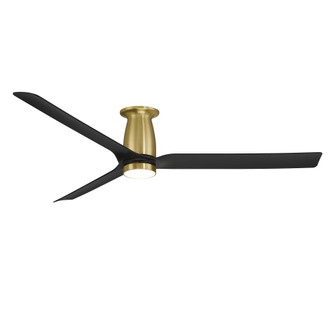 Smooth Flush Mount Ceiling Fan (7200|FH-W2502-52L-SB/MB)