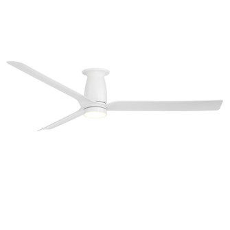 Smooth Flush Mount Ceiling Fan (7200|FH-W2502-52L-MW)