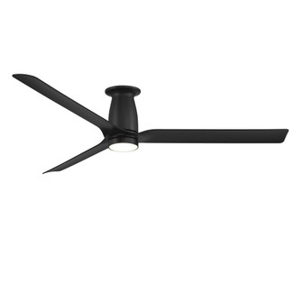 SMOOTH CEILING FAN FLUSH MOUNT 52IN (7200|FH-W2502-52L-MB)