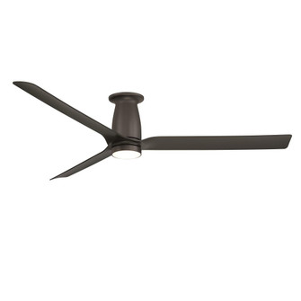 SMOOTH CEILING FAN FLUSH MOUNT 52IN (7200|FH-W2502-52L-BZ)