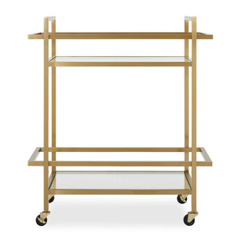 Uttermost Erena Brass Bar Cart (85|50205)