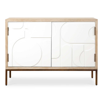 Uttermost Weimar 2 Door White Cabinet (85|50129)