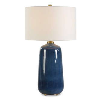 Uttermost Brae Blue Glaze Table Lamp (85|30566)