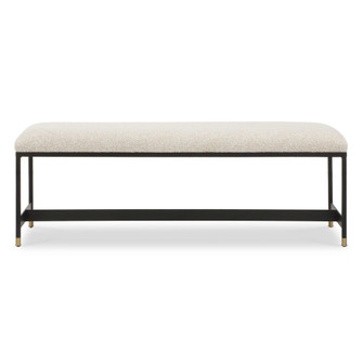 Uttermost Halston Upholstered White Bench (85|23925)