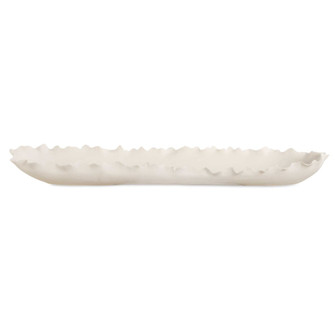 Uttermost Ripple Crest White Bowl (85|18269)