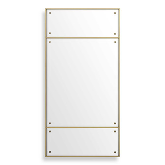 Uttermost Wrenton Brass Rectangular Mirror (85|08252)