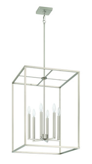 Signature Foyer 6 Light 25'' Foyer in Brushed Polished Nickel (20|60636-BNK)