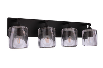 Andie 4 Light Vanity in Flat Black (20|20628FB4)