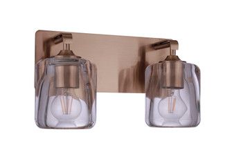 Andie 2 Light Vanity in Satin Brass (20|20614SB2)