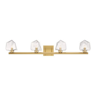 Castello 4-Light Bathroom Vanity Light in Warm Brass (128|8-1239-4-322)