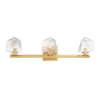 Castello 3-Light Bathroom Vanity Light in Warm Brass (128|8-1239-3-322)