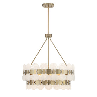Bancroft 5-Light Chandelier in Noble Brass (128|1-3606-5-127)