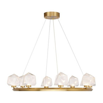 Castello 8-Light Chandelier in Warm Brass (128|1-1238-8-322)