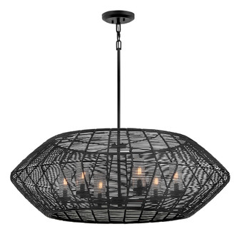 Large Single Tier Chandelier (87|10386BK)