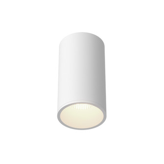 Lorna 8-in (4-in Dia.) 36 Degree Optic White LED Flush Mount (461|LD4-FM08W20-3036-WH-UNV-010)