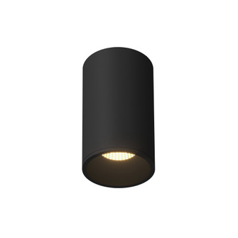 Lorna 8-in (4-in Dia.) 36 Degree Optic Black LED Flush Mount (461|LD4-FM08W20-3036-BK-UNV-010)