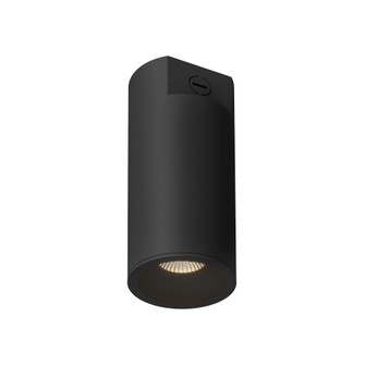Lorna 10-in (4-in Dia.) 36 Degree Optic Black Dimmable LED Cylinder Concrete Ceiling Mount (461|LD4-CC08W20-3036-BK-UNV-010)