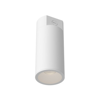 Lorna 10-in (4-in Dia.) 36 Degree Optic White Dimmable LED Cylinder Concrete Ceiling Mount (461|LD4-CC08W20-3036-WH-UNV-010)