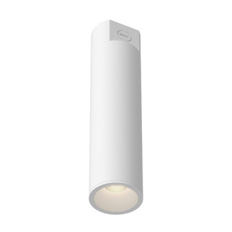Lorna 14-in (3-in Dia.) 36 Degree Optic White Dimmable LED Cylinder Concrete Ceiling Mount (461|LD3-CC12W18-3036-WH-UNV-010)