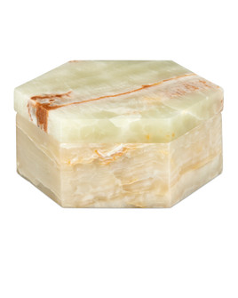 Arco Green Onyx Hexagon Box (92|1200-1036)