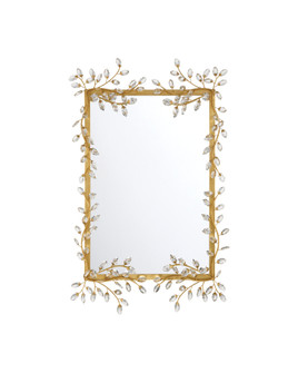 Forget-Me-Not Gold Rectangular Mirror (92|1000-0161)