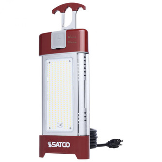 30/70/100/120 Watt LED Work Light with Remote; 5000K CCT; Red Finish; 120 Volt (27|S13175)