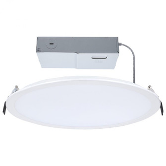 38 Watt; 12 Inch LED Direct Wire Downlight; Remote Driver; CCT Selectable; Dual Dimming; Flat Face; (27|S11849)