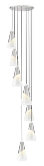 7 Light Chandelier (276|828P7-7R-BN)