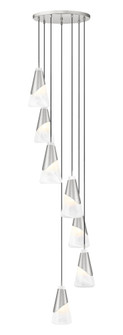 7 Light Chandelier (276|828P6-7R-BN)