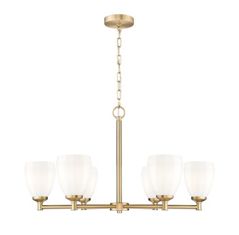 6 Light Chandelier (276|7004-6MGLD)