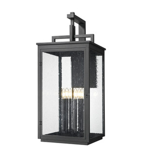 6 Light Outdoor Wall Light (276|5019XXL-BK)