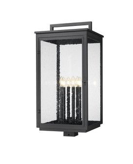 6 Light Outdoor Post Mount Fixture (276|5019PHXXLS-BK)