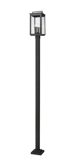 4 Light Outdoor Post Mounted Fixture (276|5019PHBS-536P-BK)