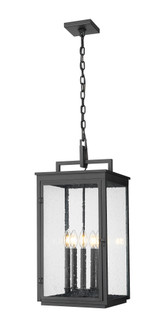 5 Light Outdoor Chain Mount Ceiling Fixture (276|5019CHXL-BK)