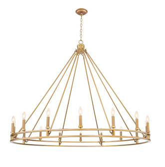 16 Light Chandelier (276|4005-16SBR)
