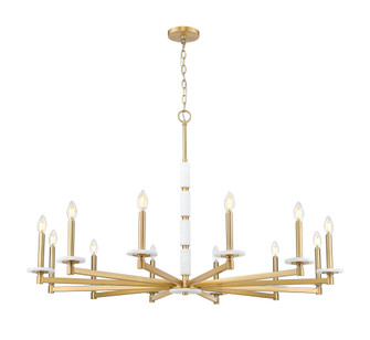 12 Light Chandelier (276|3045-12MGLD)