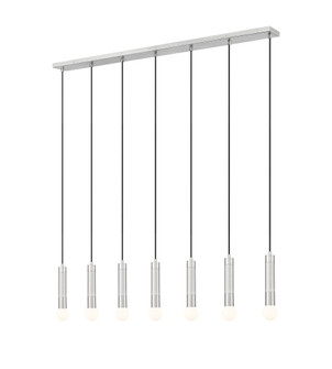 7 Light Linear Chandelier (276|1956P-7L-BN)