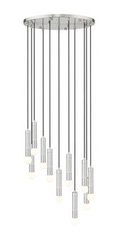 11 Light Chandelier (276|1956P-11R-BN)