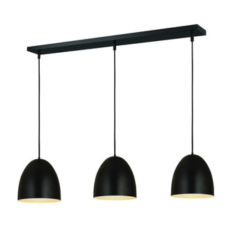 3 Light Pendant (276|6012P12-3L-SBK)