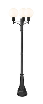 1 Light Outdoor Post Mount Fixture (276|597PHB-3-564P-BK)