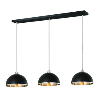 3 Light Pendant (276|1004P14-3L-MB-BN)