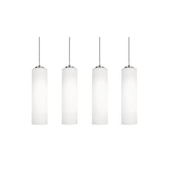 Leo 4 Light Linear Pendant,120V,60W,SN (1|LEOP0412MBSNLNR4)
