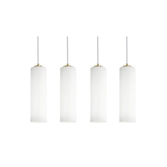 Leo 4 Light Linear Pendant, 120V, 60W, LB (1|LEOP0412MBLBLNR4)