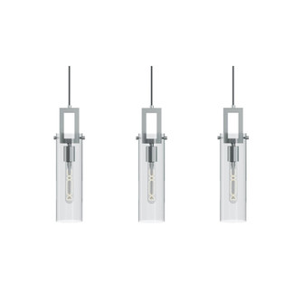 Houston 3 Light Linear Pendant,60W,SN (1|HOUP04MBSNLNR3)