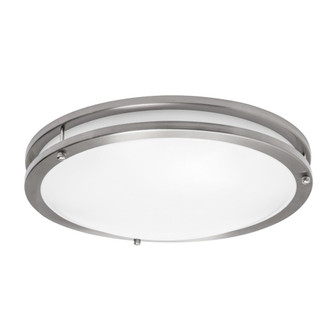 Carlisle 14'' LED Flush,120-277V,27W,5 CCT,SN,BB (1|CAF14L5AJUDSN-BB)