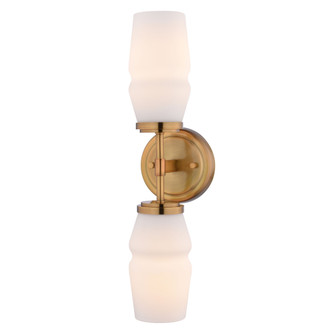 Warren 18.5-in. 2 Light Wall Light Brushed Brass (51|W0532)